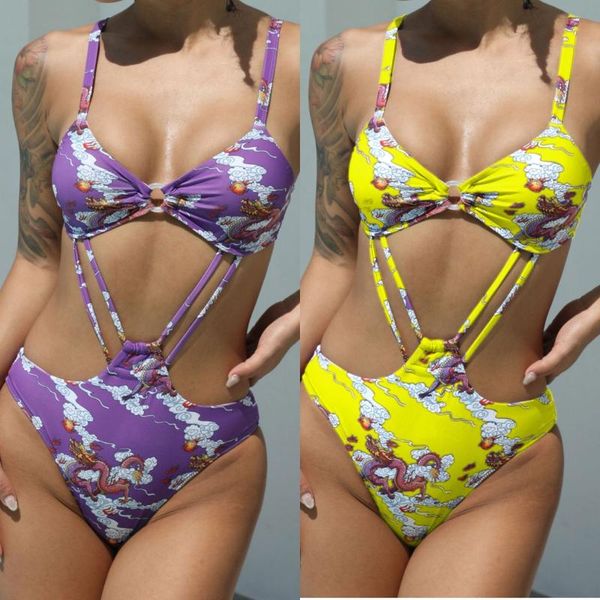 swimwear womens one piece swimsuit push up padded bathing suit cut out black retro print swimming suit for women
swimwear womens one piece swimsuit push up padded bathing suit cut out black retro print swimming suit for women