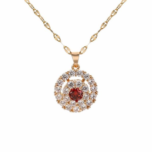 chains 5 pcs 2021 simple stainless steel necklace fashion jewelry round zircon pendant, Silver
chains 5 pcs 2021 simple stainless steel necklace fashion jewelry round zircon pendant, Silver
