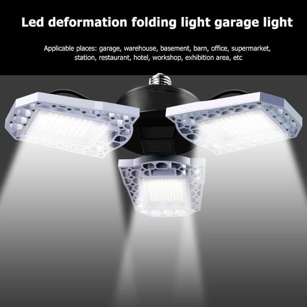 60w 216led deformation folding lamp e26 / e27 universal wide voltage 100-277v 6000k garage miner's ceiling workshop lamp
60w 216led deformation folding lamp e26 / e27 universal wide voltage 100-277v 6000k garage miner's ceiling workshop lamp