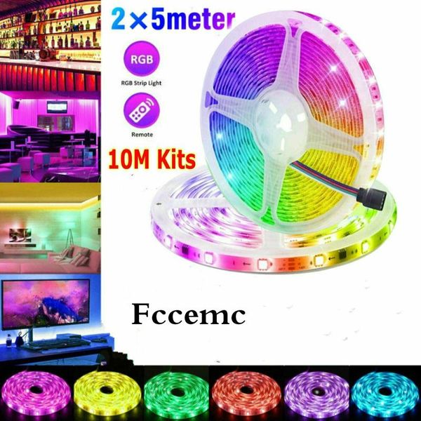 led strip lights rgb color changing lights kit with ir remote controller power kit for home bedroom kitchen diy decoration
led strip lights rgb color changing lights kit with ir remote controller power kit for home bedroom kitchen diy decoration