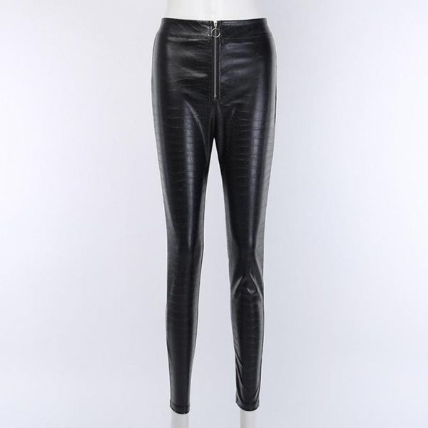 women's pants & capris lady long trousers 2021 pencil print high waist faux leather elasticity slim for party, Black;white
women's pants & capris lady long trousers 2021 pencil print high waist faux leather elasticity slim for party, Black;white