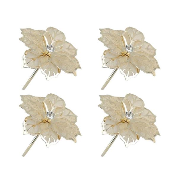 napkin rings 4pcs delicate flower shape decorative holders serviette buckles for wedding banquet dinner party (golden)
napkin rings 4pcs delicate flower shape decorative holders serviette buckles for wedding banquet dinner party (golden)