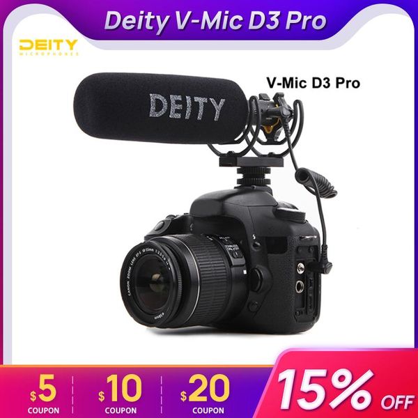 microphones deity v-mic d3 pro video studio microphone super-cardioid polar on-camera vlogging condenser recording mic for dslr cameras
microphones deity v-mic d3 pro video studio microphone super-cardioid polar on-camera vlogging condenser recording mic for dslr cameras