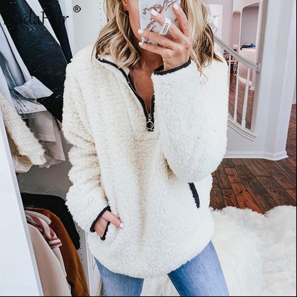 hoody ladies sweatshirt 2021 winter gray white fleece fluffy oversized hoodie women casual warm faux fur pullover, Black
hoody ladies sweatshirt 2021 winter gray white fleece fluffy oversized hoodie women casual warm faux fur pullover, Black