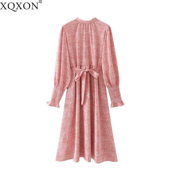 casual dresses autumn 2021 women's fashion back bow flower print pink long dress ropa mujer talla grande, Black;gray
casual dresses autumn 2021 women's fashion back bow flower print pink long dress ropa mujer talla grande, Black;gray