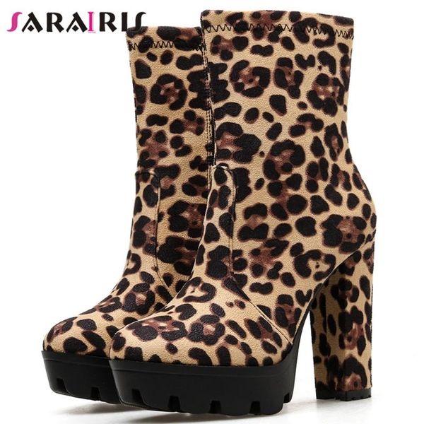 boots sarairis cool street leopard ankle women high heels autumn ladies arrival unique brand platfrom shoes, Black
boots sarairis cool street leopard ankle women high heels autumn ladies arrival unique brand platfrom shoes, Black