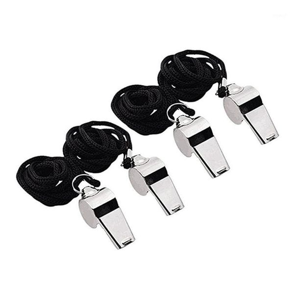 other sporting goods 4pcs referee whistle stainless steel extra loud for school sports whistles metal with black rope1
other sporting goods 4pcs referee whistle stainless steel extra loud for school sports whistles metal with black rope1