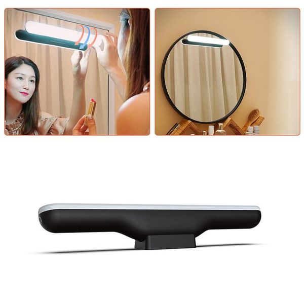 modern mirror light bathroom wall lamp loft 3w 5v 30*4cm black wall mounted indoor soft charging magnetic fixation lamp
modern mirror light bathroom wall lamp loft 3w 5v 30*4cm black wall mounted indoor soft charging magnetic fixation lamp