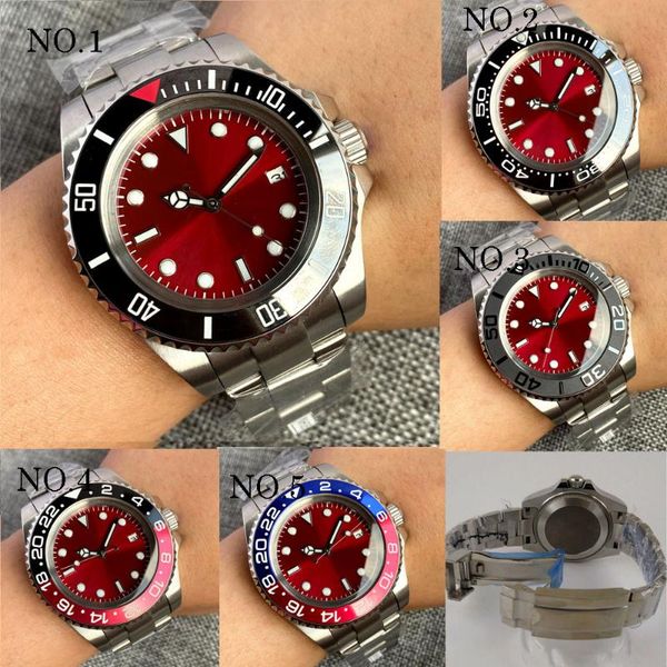 wristwatches 43mm sea big red dial sapphire glass nh35 miyota 8215 pt5000 automatic watch oyster bracelet, Slivery;brown
wristwatches 43mm sea big red dial sapphire glass nh35 miyota 8215 pt5000 automatic watch oyster bracelet, Slivery;brown