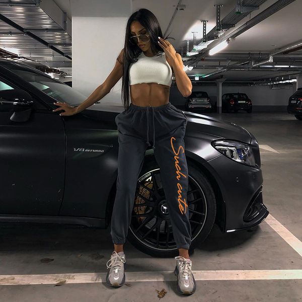 2021 femme new spring fashion high waist letters embroidery lace drawstring loose beam pants women's sports harem pant 0irt, Black;white
2021 femme new spring fashion high waist letters embroidery lace drawstring loose beam pants women's sports harem pant 0irt, Black;white