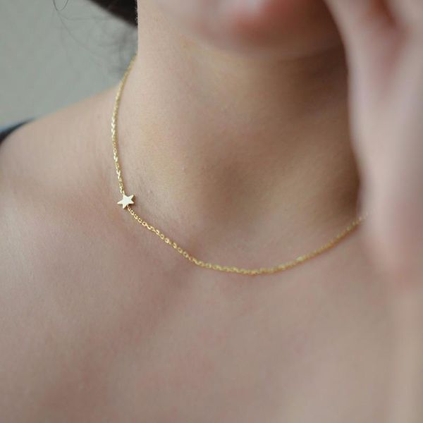 chokers kpop small five-pointed star choker necklace three color selection simple necklace, bridesmaid gift boho wholesale, Golden;silver
chokers kpop small five-pointed star choker necklace three color selection simple necklace, bridesmaid gift boho wholesale, Golden;silver
