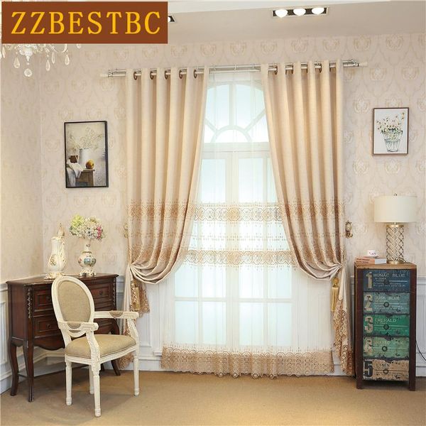 curtain & drapes beige luxury european blackout curtains for bedroom with embroidered voile living room kitchen el
curtain & drapes beige luxury european blackout curtains for bedroom with embroidered voile living room kitchen el