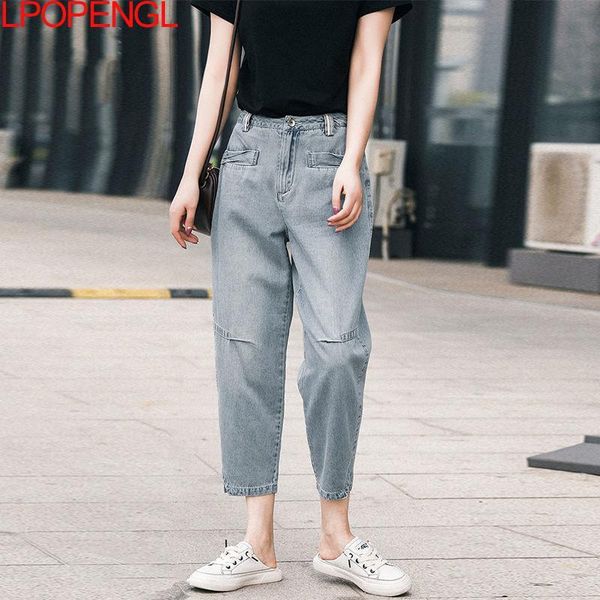 women's jeans vintage blue casual harem pants thin high-waist silhouette split-end cropped trousers skinny ladies xxxl
women's jeans vintage blue casual harem pants thin high-waist silhouette split-end cropped trousers skinny ladies xxxl