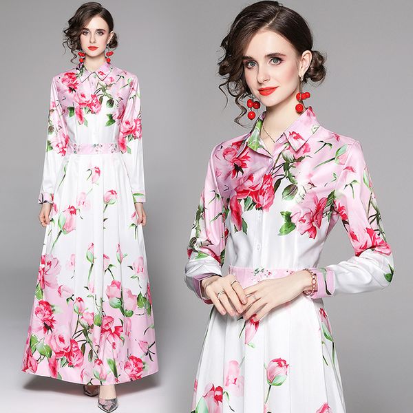 middle aged noble and dignified dress mother's fashion versatile waist closing slim positioning printed dress, Black;gray
middle aged noble and dignified dress mother's fashion versatile waist closing slim positioning printed dress, Black;gray