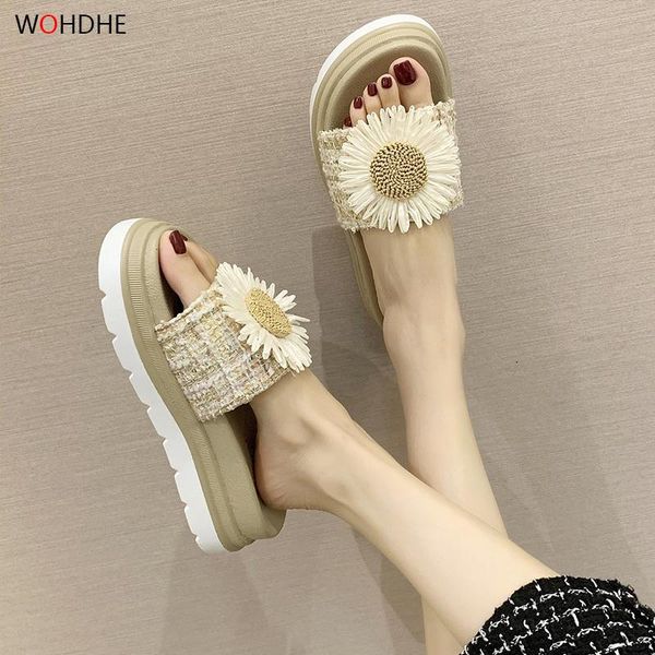 wohdhe thick bottom flat flower women slippers beach terlik outside fabric flip flops platform non-slip women 's sandals, Black
wohdhe thick bottom flat flower women slippers beach terlik outside fabric flip flops platform non-slip women 's sandals, Black