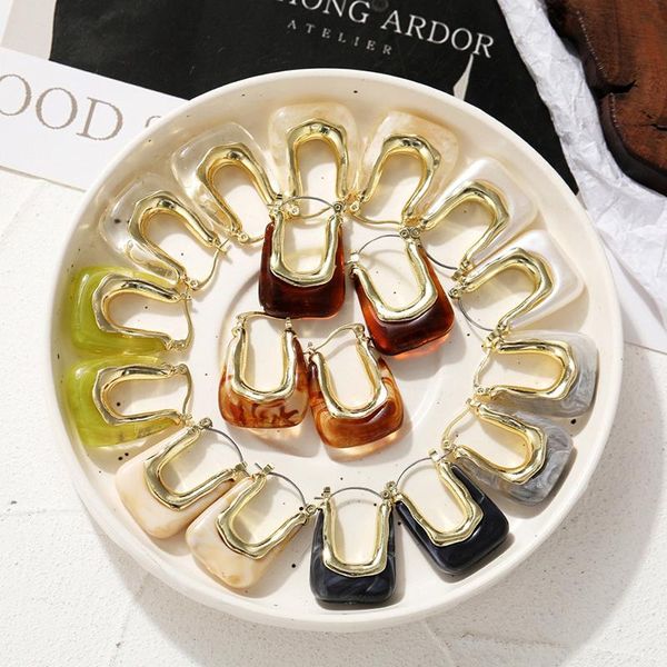 dangle & chandelier vintage metal geometric acrylic u-shaped earrings for women female elegant transparent resin drop earings jewelry, Silver
dangle & chandelier vintage metal geometric acrylic u-shaped earrings for women female elegant transparent resin drop earings jewelry, Silver