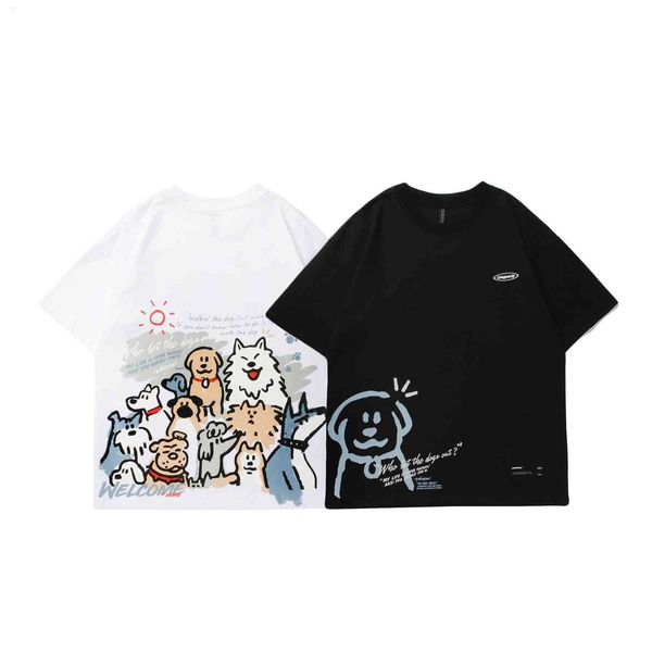 vamtac 2021 summer new style cartoon fun printing fashion brand student couple loose short sleeve t-shirt, White;black
vamtac 2021 summer new style cartoon fun printing fashion brand student couple loose short sleeve t-shirt, White;black