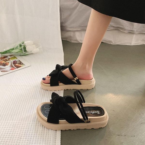 slippers sandals female fairy wind summer outing to wear ins tide fashion thick-soled seaside beach, Black
slippers sandals female fairy wind summer outing to wear ins tide fashion thick-soled seaside beach, Black