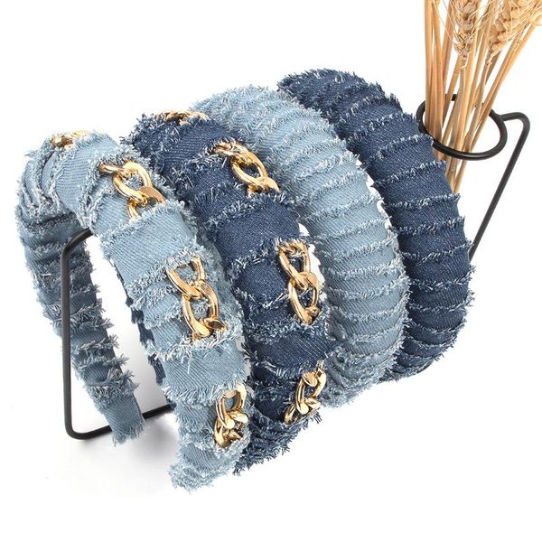 hair accessories 1pc fashion european 3cm head band gold chain denim headband padded headbands, Slivery;white
hair accessories 1pc fashion european 3cm head band gold chain denim headband padded headbands, Slivery;white