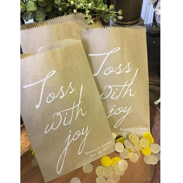gift wrap custom confetti toss-confetti favor bags -wedding favors - birdseed toss or petal for your bridal send off-confett
gift wrap custom confetti toss-confetti favor bags -wedding favors - birdseed toss or petal for your bridal send off-confett