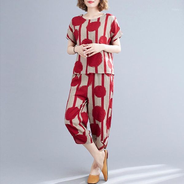 women's two piece pants #4055 set and summer women polka dot printed t shirts high waist harem casual loose cotton linen, White
women's two piece pants #4055 set and summer women polka dot printed t shirts high waist harem casual loose cotton linen, White
