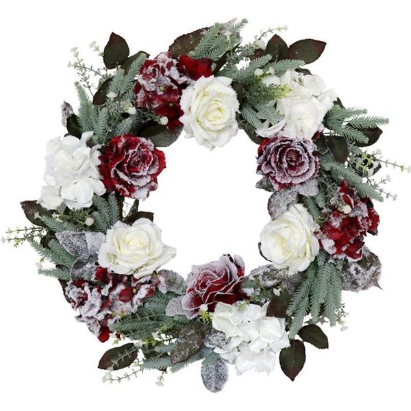 decorative flowers & wreaths artificial rose flower wreath christmas for front door wall window wedding party farmhouse home decoration
decorative flowers & wreaths artificial rose flower wreath christmas for front door wall window wedding party farmhouse home decoration