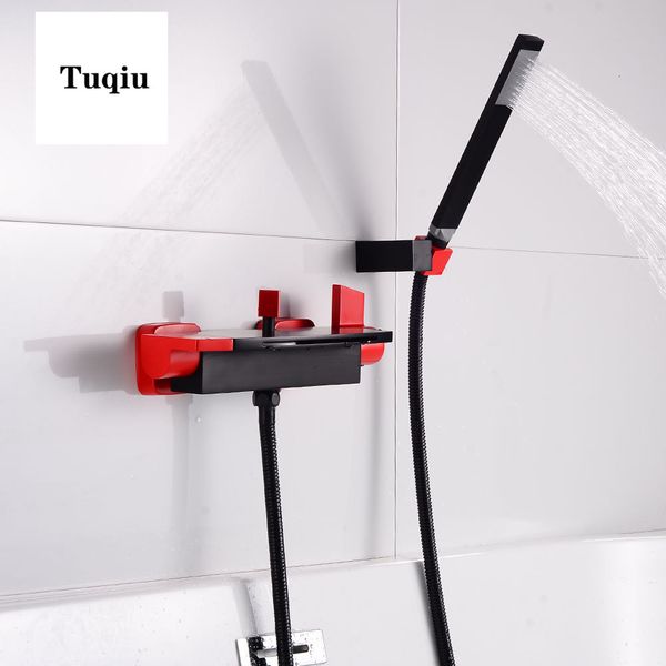 2021 new set wall mounted waterfall bathtub faucet, bathroom cold bath and shower mixer taps brass black red jo9v
2021 new set wall mounted waterfall bathtub faucet, bathroom cold bath and shower mixer taps brass black red jo9v