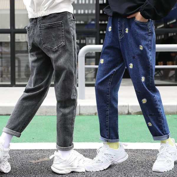 2021 spring kids jeans girl solid jeans for girls fashion daisy girls pants autumn casual clothes 6 8 10 12 14 years, Blue
2021 spring kids jeans girl solid jeans for girls fashion daisy girls pants autumn casual clothes 6 8 10 12 14 years, Blue