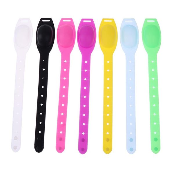 new 1 set practical silicone wristband sanitizer bracelet portable soap bracelet wristband hand dispenser band + squeeze bottle
new 1 set practical silicone wristband sanitizer bracelet portable soap bracelet wristband hand dispenser band + squeeze bottle
