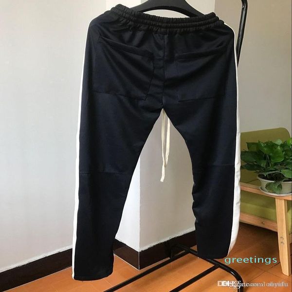 men stripes sports fear pants hip hop cotton of god men retro side pants ;s inside zipper stripe color women ' trousers zipper gbwnm, Black
men stripes sports fear pants hip hop cotton of god men retro side pants ;s inside zipper stripe color women ' trousers zipper gbwnm, Black