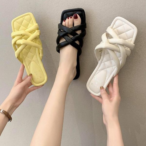 slippers shoes women casual slides pantofle cross-tied shale female beach low soft luxury 2021 sabot rome rubber fashion pu bas, Black
slippers shoes women casual slides pantofle cross-tied shale female beach low soft luxury 2021 sabot rome rubber fashion pu bas, Black