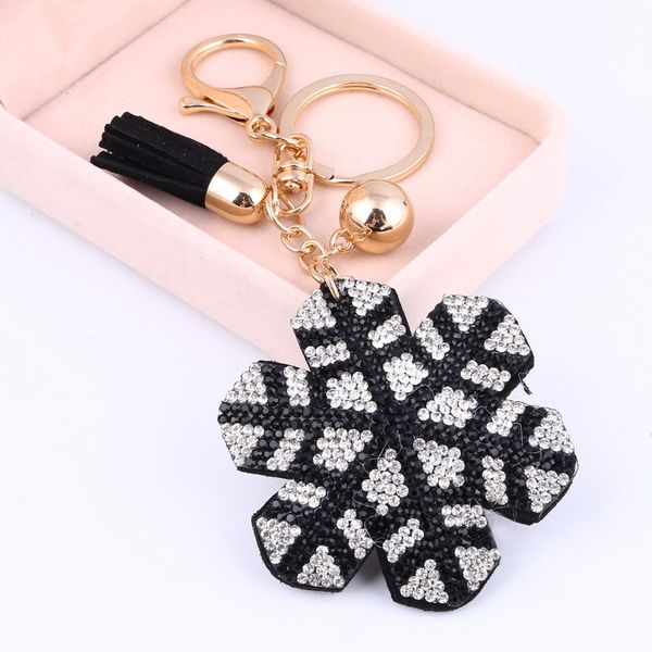 10pc snowflake pendant leather charm car key ring holder gold keychain rhinestone key chains women accessories, Silver
10pc snowflake pendant leather charm car key ring holder gold keychain rhinestone key chains women accessories, Silver