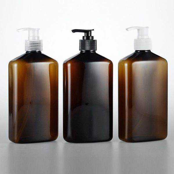 storage bottles & jars 15pcs 500ml lotion pump brown cosmetic container liquid soap dispenser refillable shampoo shower gel bot
storage bottles & jars 15pcs 500ml lotion pump brown cosmetic container liquid soap dispenser refillable shampoo shower gel bot
