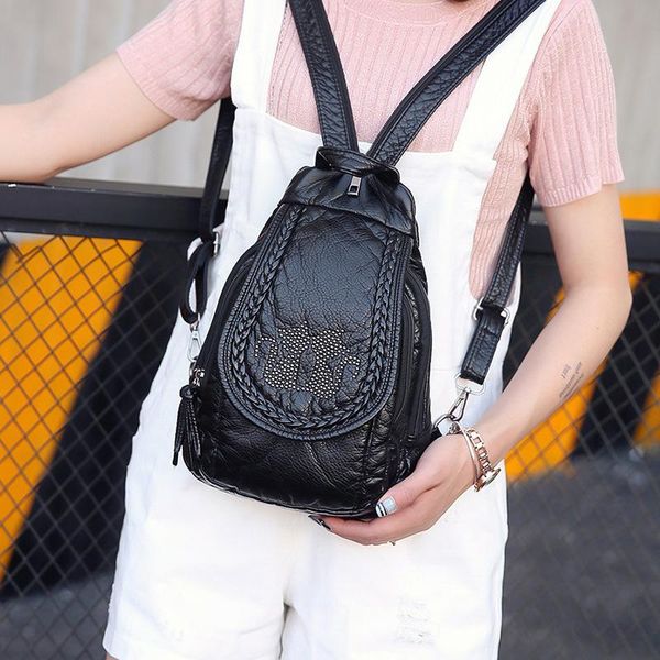 backpack kokocat multi-purpose dual-use shoulder bag female soft leathe ladies simple travel school rucksack daypack mochila
backpack kokocat multi-purpose dual-use shoulder bag female soft leathe ladies simple travel school rucksack daypack mochila