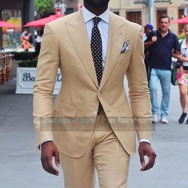 men's suits & blazers custom fashion khaki men for wedding prom slim fit man groom marriage tuxedo jacket pants 2 pieces male set blaze, White;black 
men's suits & blazers custom fashion khaki men for wedding prom slim fit man groom marriage tuxedo jacket pants 2 pieces male set blaze, White;black