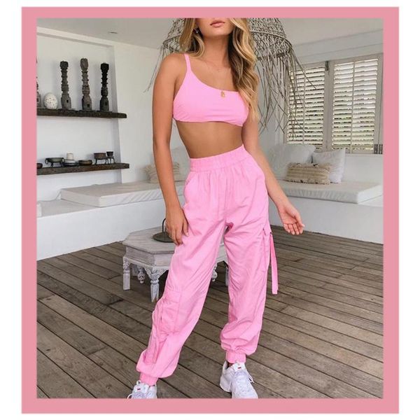 women's tracksuits 2021 summer crop and pants tracksuit sleeveless streetwear sportswear plus size two piece sets jogging femme clothes, Gray
women's tracksuits 2021 summer crop and pants tracksuit sleeveless streetwear sportswear plus size two piece sets jogging femme clothes, Gray