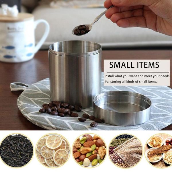 storage bottles & jars 400ml 304 tea stainless steel box thickening bucket moisture-proof coffee bean grain tank 30e
storage bottles & jars 400ml 304 tea stainless steel box thickening bucket moisture-proof coffee bean grain tank 30e