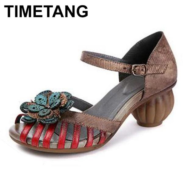 timetang genuine leather retro buckle strap casual summer floral high heel sandals strange style peep toe handmade women shoes, Black
timetang genuine leather retro buckle strap casual summer floral high heel sandals strange style peep toe handmade women shoes, Black
