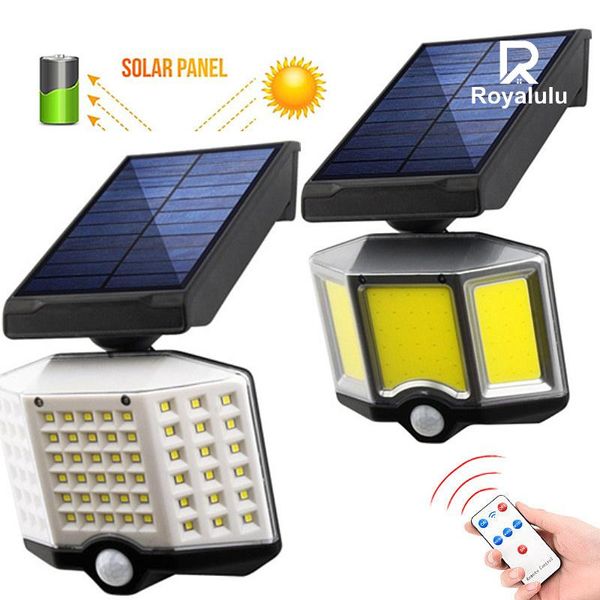 solar lamps royalulu led light 66cob motion sensor 3sides bulb outdoor wall lamp remote control waterproof sunlight powered for garden
solar lamps royalulu led light 66cob motion sensor 3sides bulb outdoor wall lamp remote control waterproof sunlight powered for garden