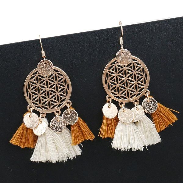 dangle & chandelier retro bohemian fashion longtassel earrings alloy round exaggerated personality ethnic women jewelry, Silver
dangle & chandelier retro bohemian fashion longtassel earrings alloy round exaggerated personality ethnic women jewelry, Silver