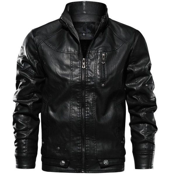 men's fur & faux autumn pu leather jackets men motorcycle jacket coat warm chaqueta cuero hombre brand military windbreak solid casual, Black
men's fur & faux autumn pu leather jackets men motorcycle jacket coat warm chaqueta cuero hombre brand military windbreak solid casual, Black