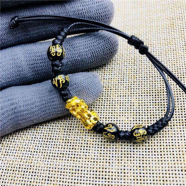 bangle vintage hand-woven brave bracelet men's transshipment six-character mantra women's fashion jewelry gifts wholesale 2021, Black
bangle vintage hand-woven brave bracelet men's transshipment six-character mantra women's fashion jewelry gifts wholesale 2021, Black
