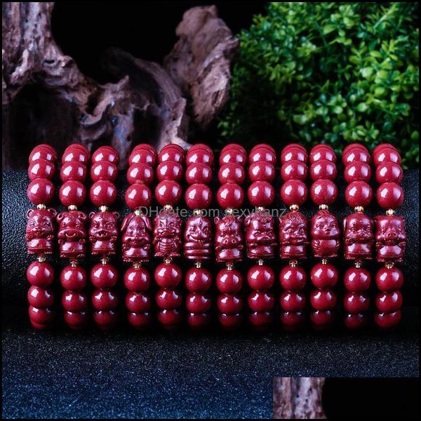 beaded, strands bracelets jewelry natural cinnabar twee zodiac hand string taisui baocinnabar mens and womens high content drop delivery 202, Black
beaded, strands bracelets jewelry natural cinnabar twee zodiac hand string taisui baocinnabar mens and womens high content drop delivery 202, Black