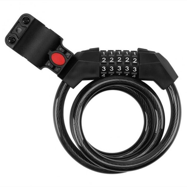 bike locks lock 5 digit code combination bicycle security 1000 mm x 12 steel cable spiral cycling
bike locks lock 5 digit code combination bicycle security 1000 mm x 12 steel cable spiral cycling