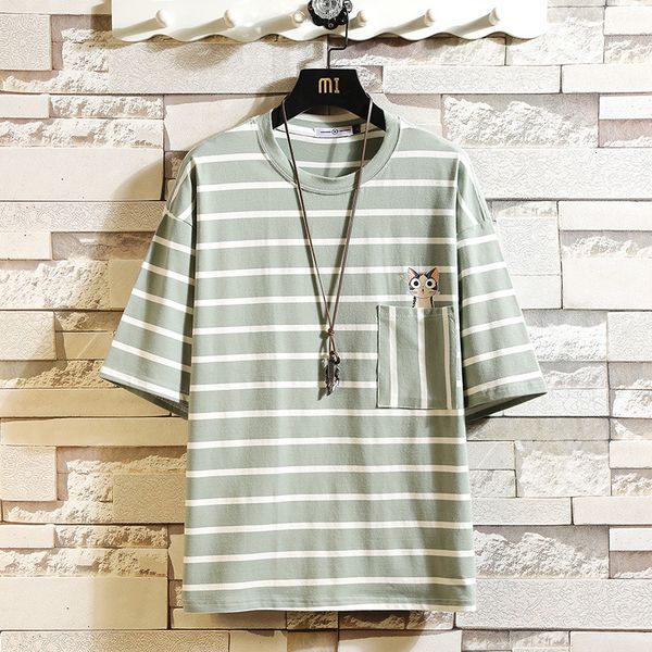 2021 new t shirt for men o-neck t-shirt summer fitness tshirts jogger fashion streetwear plus size tee casual trendy striped qmpj, White;black
2021 new t shirt for men o-neck t-shirt summer fitness tshirts jogger fashion streetwear plus size tee casual trendy striped qmpj, White;black