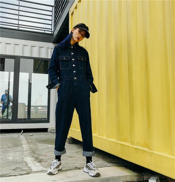 women's jumpsuits & rompers fashion safari style long sleeve women denim jeans jumpsuit and plus size trousers s-xl, Black;white
women's jumpsuits & rompers fashion safari style long sleeve women denim jeans jumpsuit and plus size trousers s-xl, Black;white