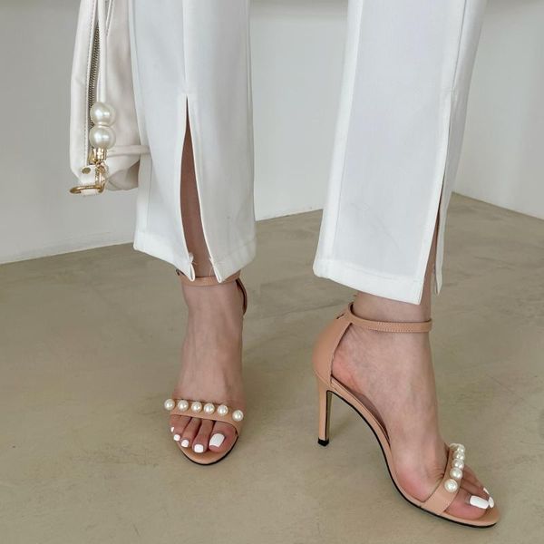 dress shoes summer sandals women 2021 fashion high heel round toe pearl plus size 42 stiletto muller chaussure femme, Black
dress shoes summer sandals women 2021 fashion high heel round toe pearl plus size 42 stiletto muller chaussure femme, Black