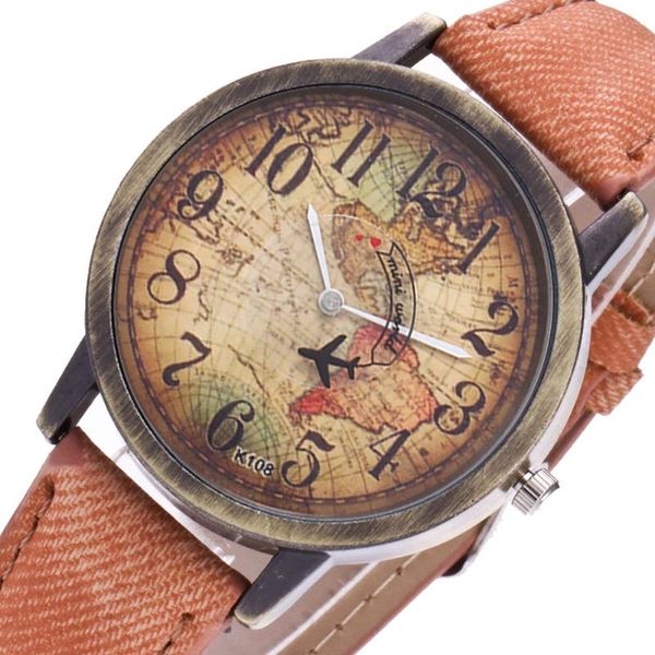 wristwatches quartz watch round dial leather strap wrist men women business travel s55, Slivery;brown
wristwatches quartz watch round dial leather strap wrist men women business travel s55, Slivery;brown