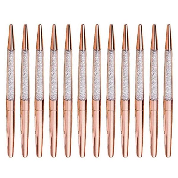 12pcs/lot rose gold /silver pen diamond pens fine black ink crystal ballp drop shipping, Blue;orange
12pcs/lot rose gold /silver pen diamond pens fine black ink crystal ballp drop shipping, Blue;orange