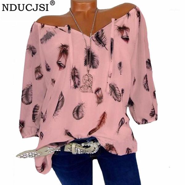 summer casual blouse print o-neck feather women shirts and blouses camisa feminina ladies 4xl big size shirt 5xl women's &, White
summer casual blouse print o-neck feather women shirts and blouses camisa feminina ladies 4xl big size shirt 5xl women's &, White